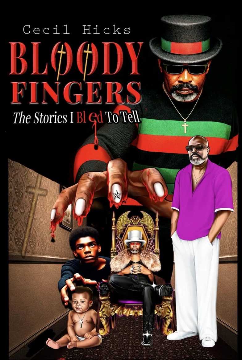 Bloody Fingers book cover by Cecil Hicks